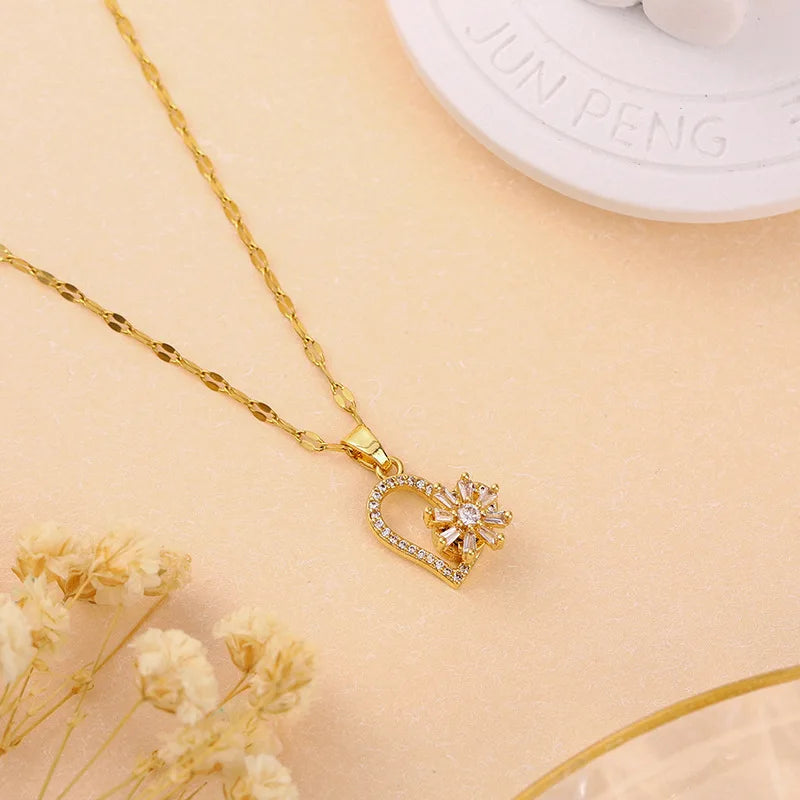 ZAKOL Bloom Pendant Necklace