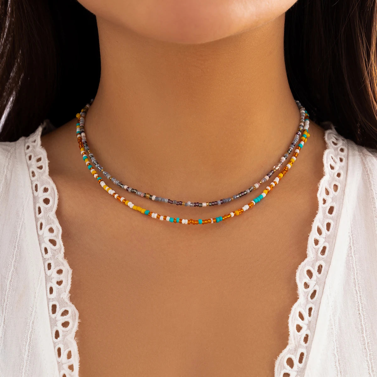 Lacteo GeoGlow Choker