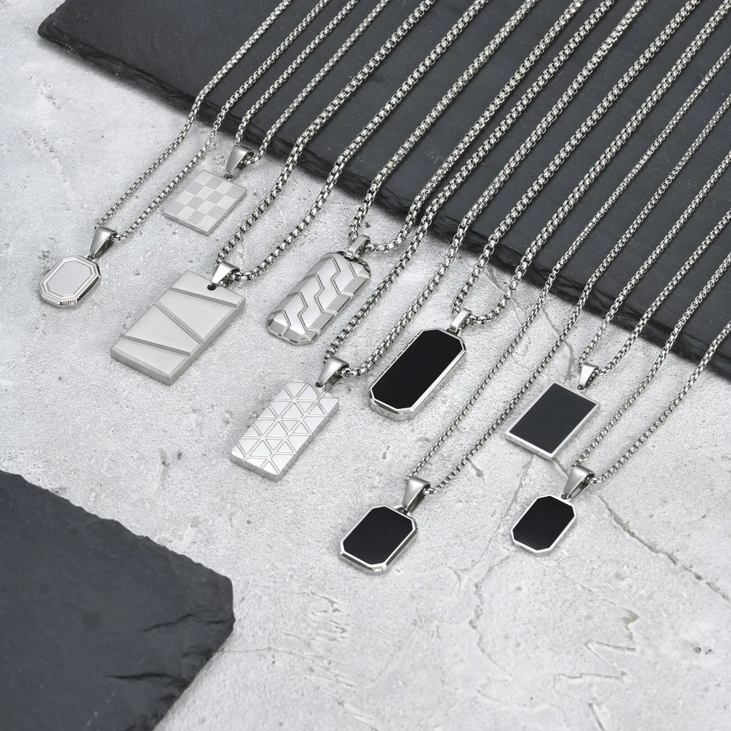 GeoChic Pendant Necklace