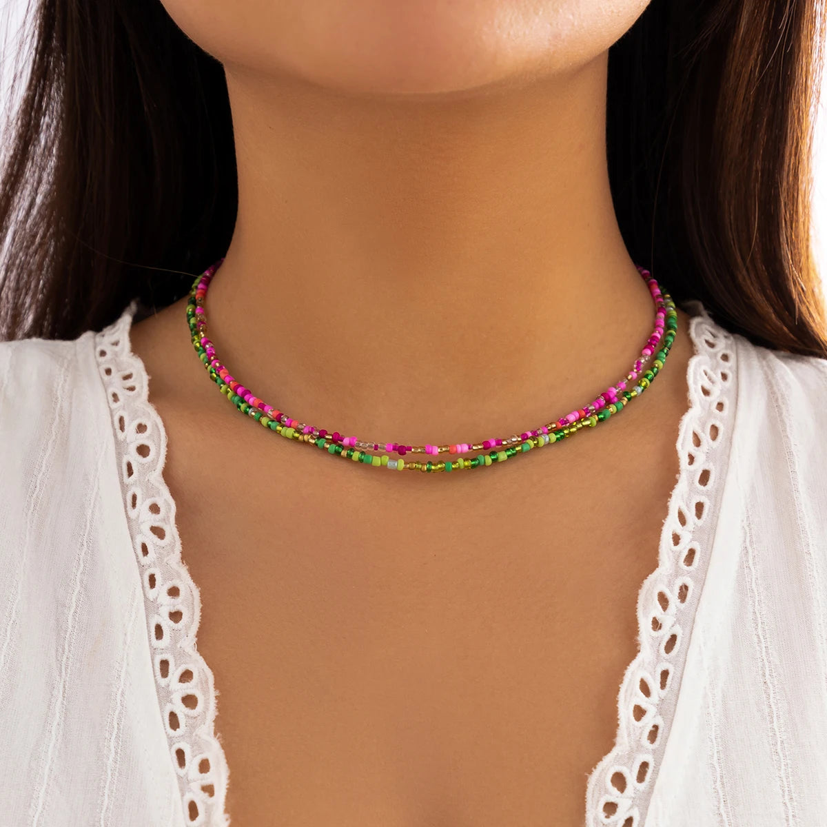 Lacteo GeoGlow Choker