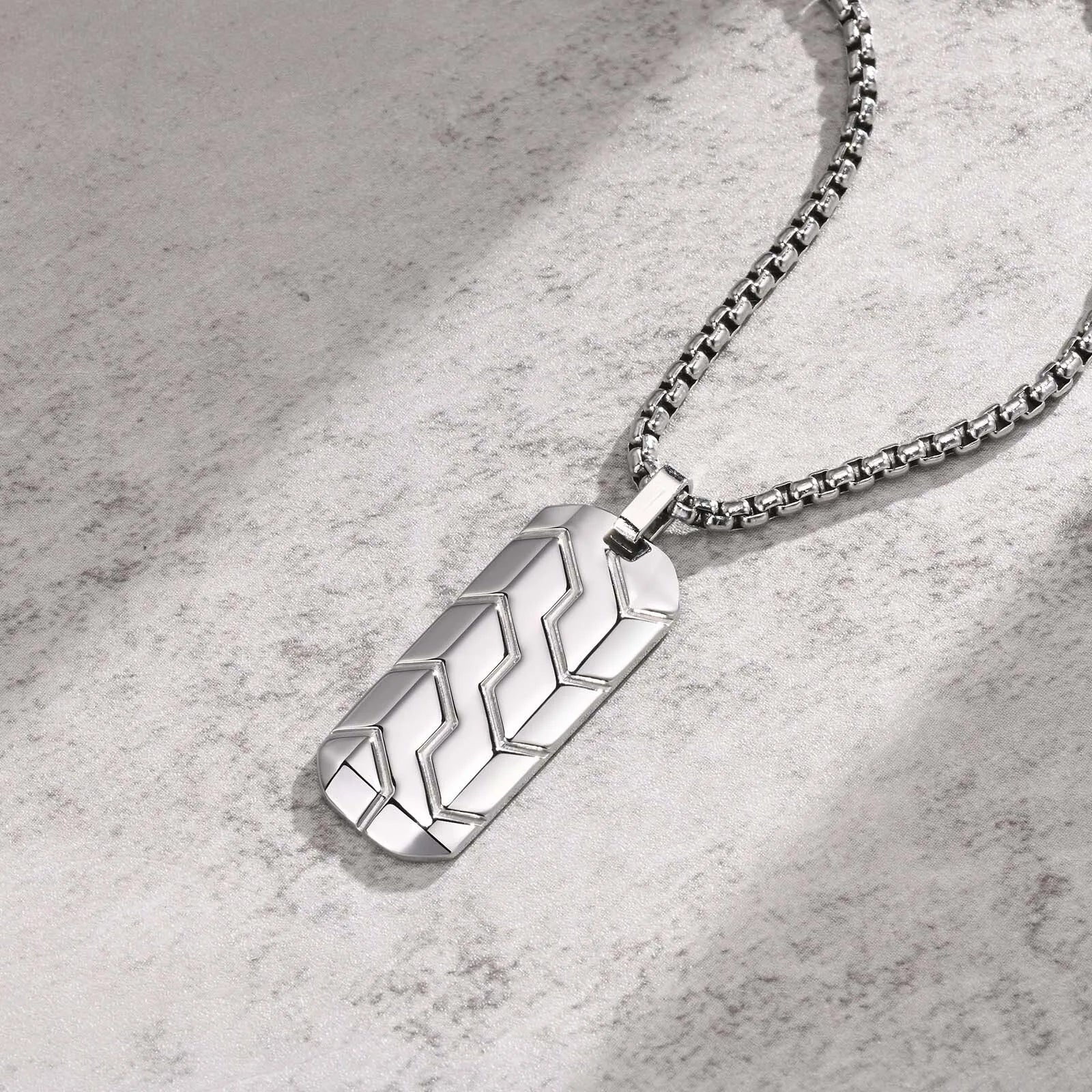 GeoChic Pendant Necklace