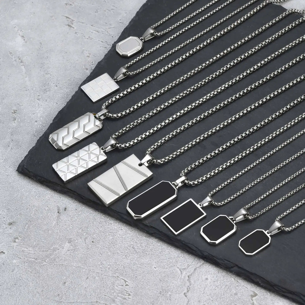 GeoChic Pendant Necklace