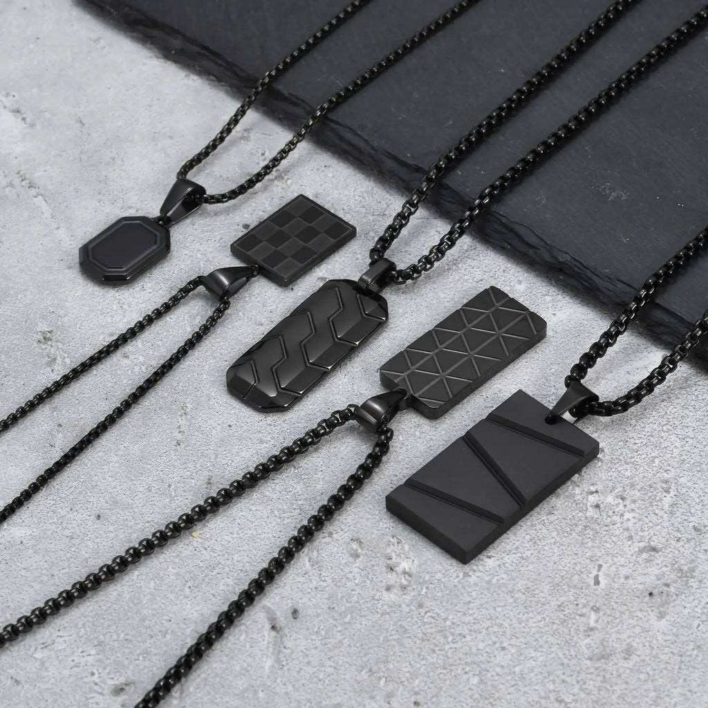 GeoChic Pendant Necklace