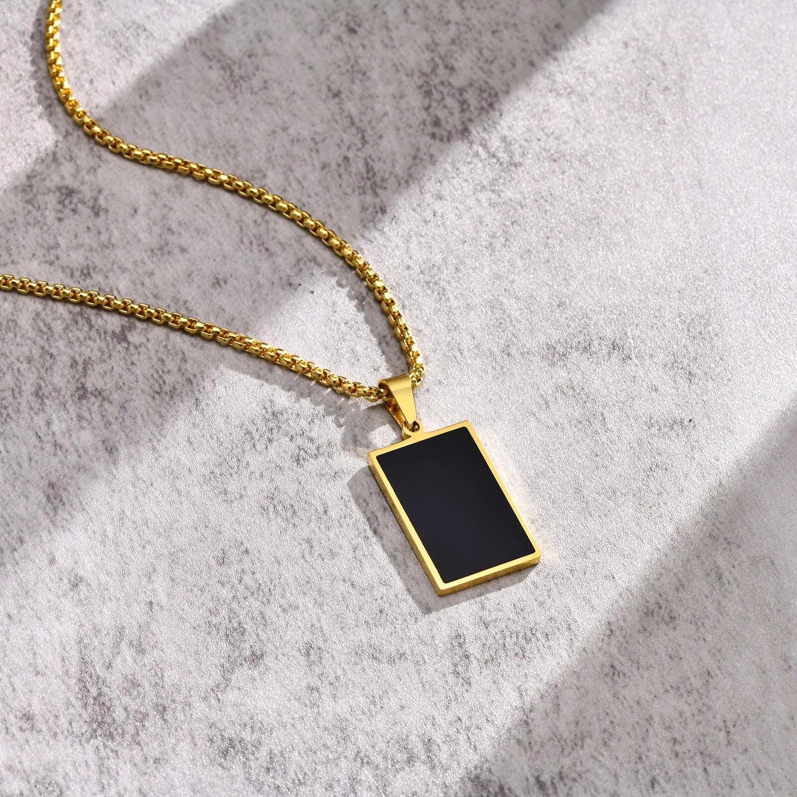 GeoChic Pendant Necklace