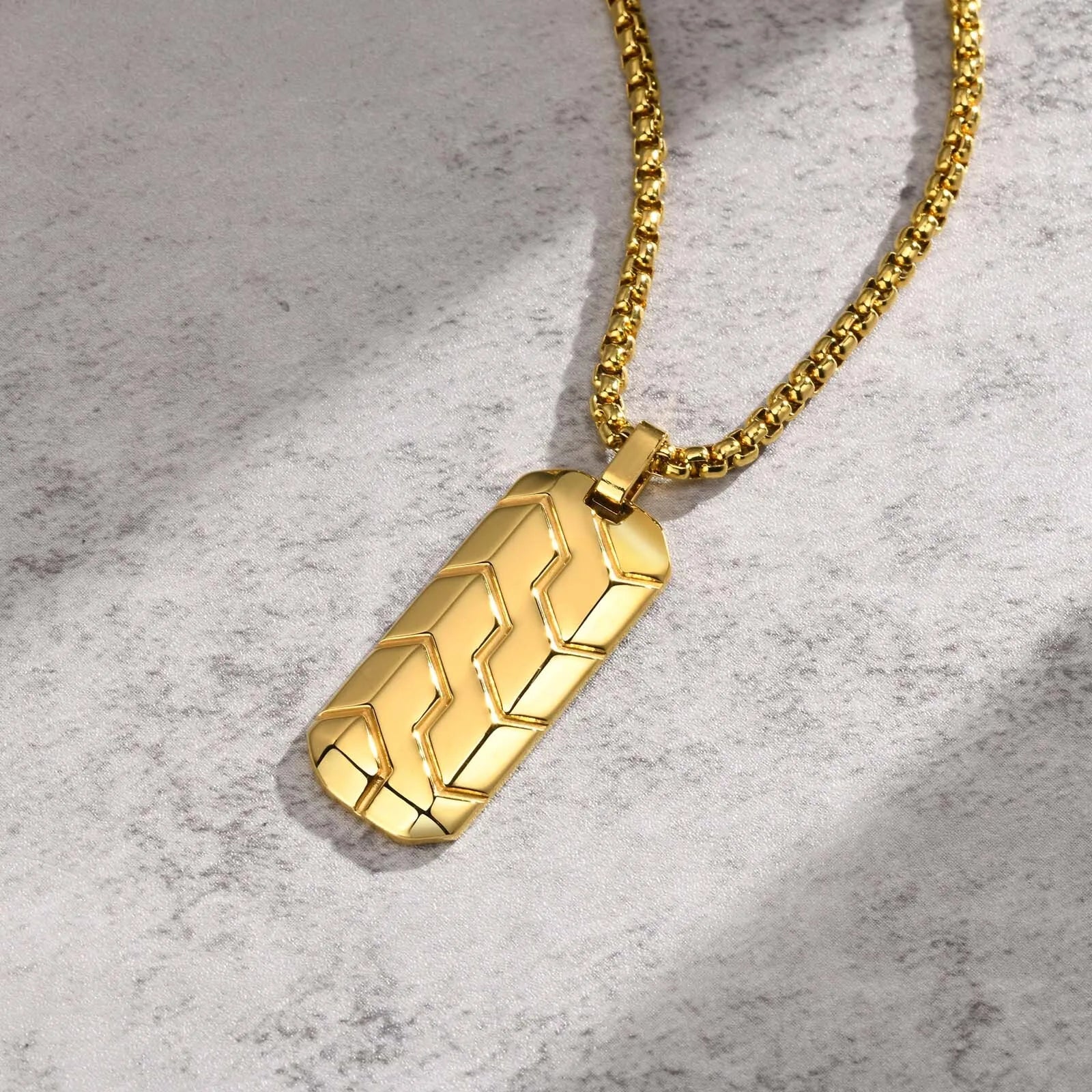 GeoChic Pendant Necklace