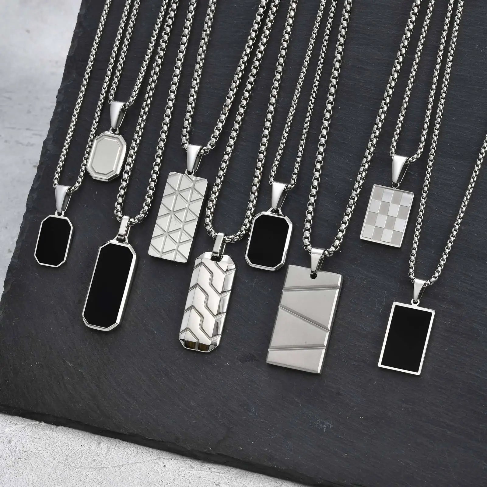 GeoChic Pendant Necklace