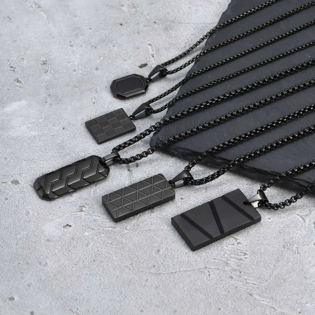 GeoChic Pendant Necklace