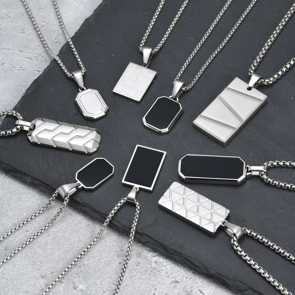 GeoChic Pendant Necklace