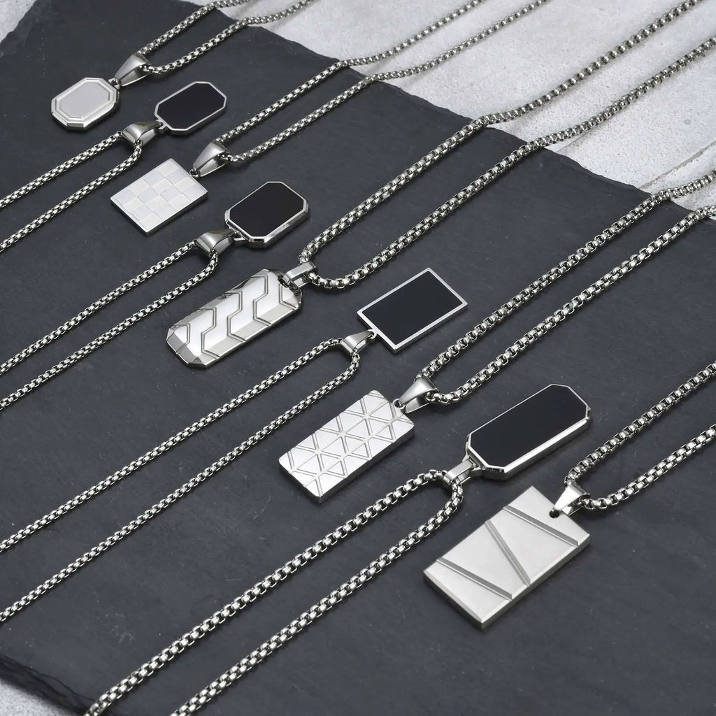 GeoChic Pendant Necklace