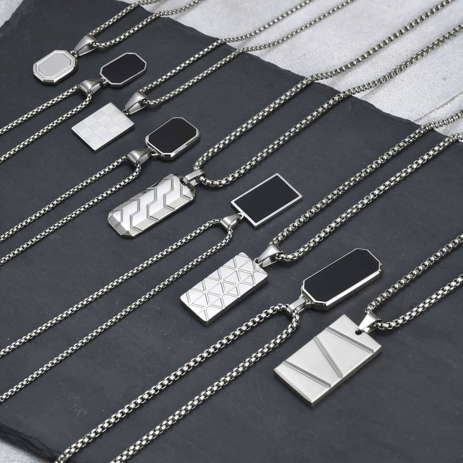 GeoChic Pendant Necklace