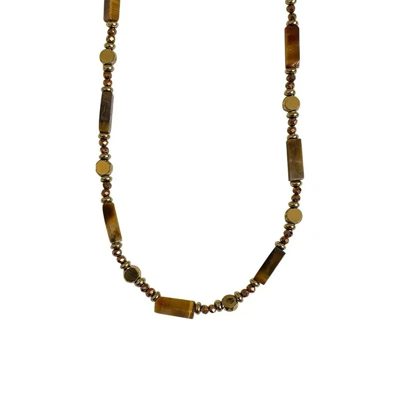 Taoya Natural Stone Elegance Necklace